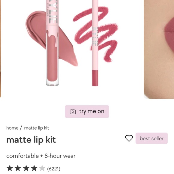 Kylie cosmetics lip kit in the shade Posie K - Picture 2 of 8